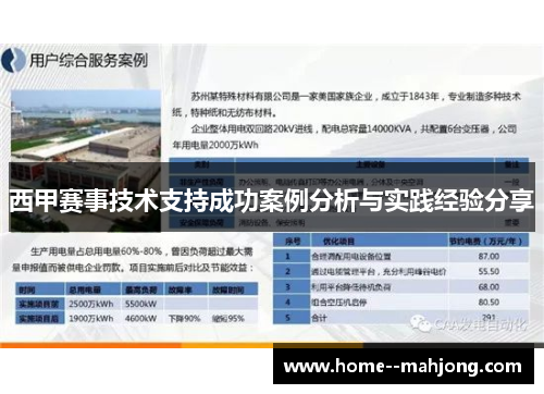 西甲赛事技术支持成功案例分析与实践经验分享