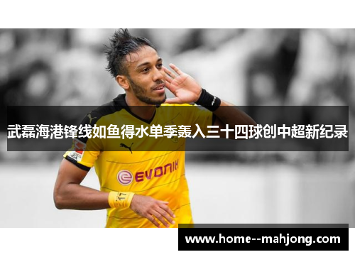 武磊海港锋线如鱼得水单季轰入三十四球创中超新纪录